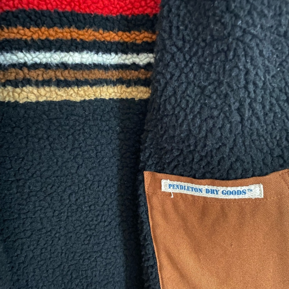 Pendleton Men's Brown Jacket with Black Collar - Picture 5 of 5
